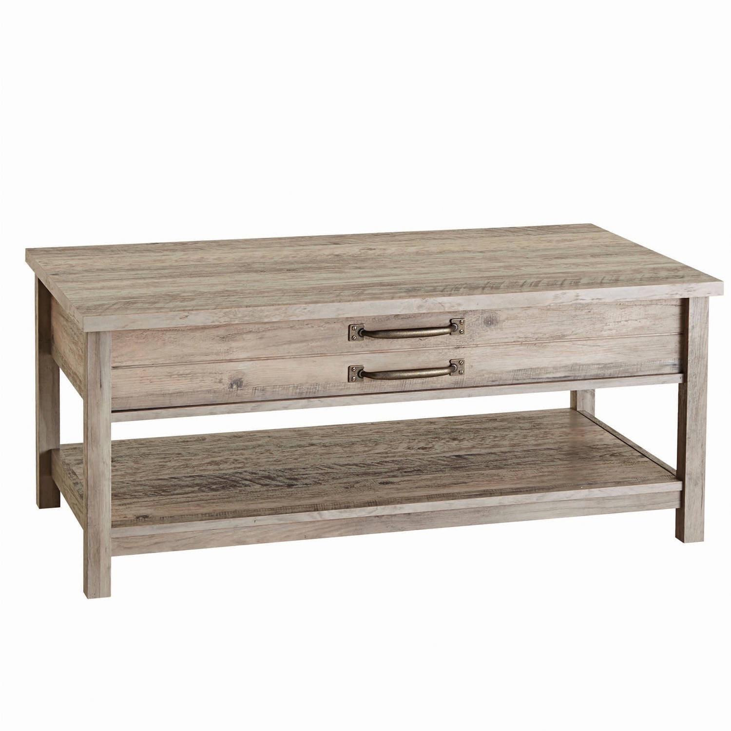 Lift-Top Modern Farmhouse Coffee Table for Living Room