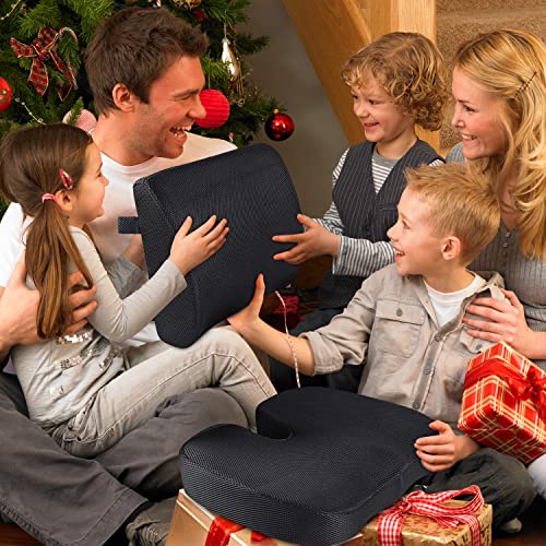 Coccyx Cushion and Lumbar Pillow for Pain Relief