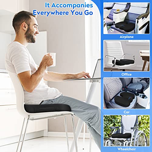 Memory Foam Seat Cushion for Tailbone Pain Relief