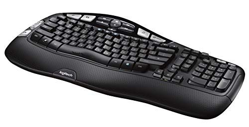 Logitech K350 Wireless Wave Ergonomic Keyboard