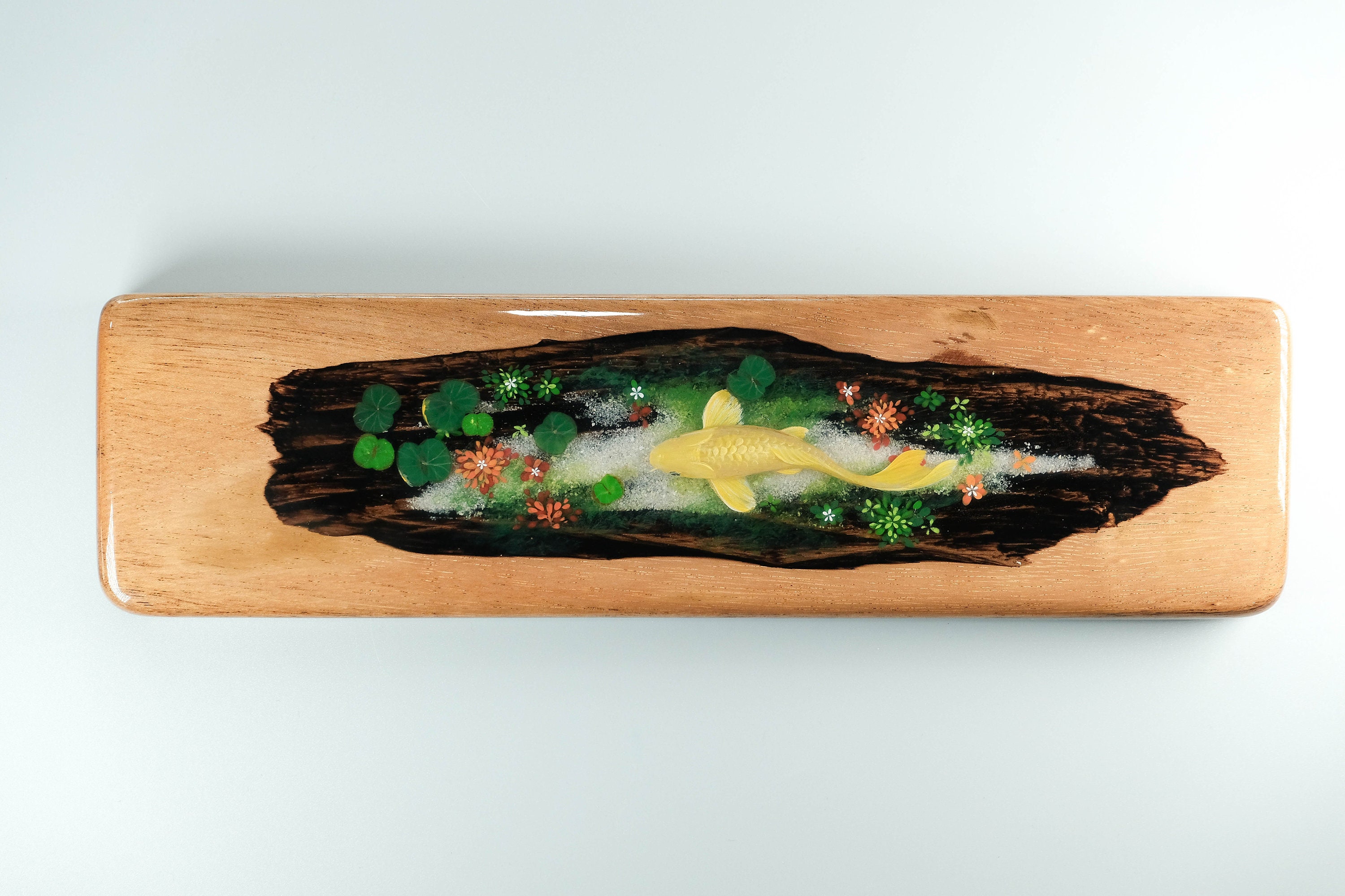 Koi Pond Keyboard and Mouse Wrist Rest