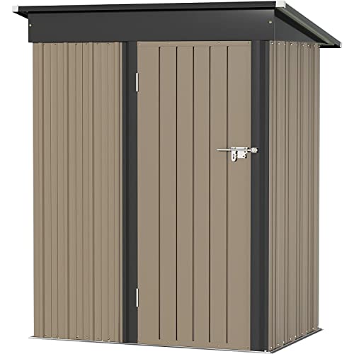 Greesum 5FT x 3FT Outdoor Metal Storage Shed