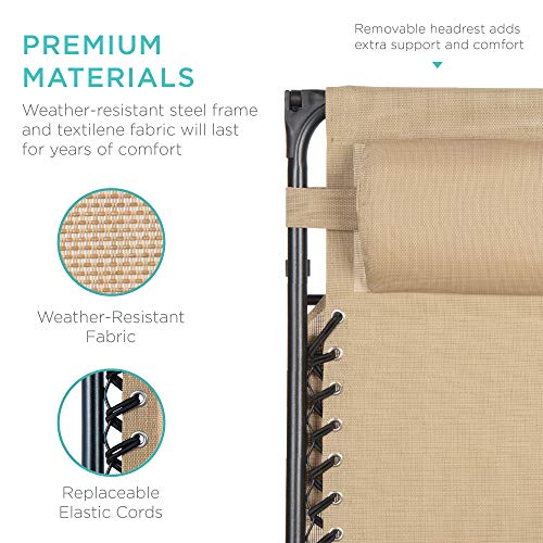 Zero Gravity Folding Recliner Lounge Chair