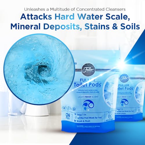 Water-Soluble Toilet Bowl Cleaner Pods - Fresh Scent