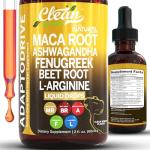 Organic Maca Root Drops with Ashwagandha and Beet Root