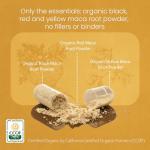 NaturaLife Labs Organic Maca Root - 1900 mg, 150 Capsules