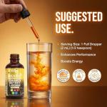 Organic Maca Root Drops with Ashwagandha and Beet Root