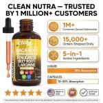 Organic Maca Root Drops with Ashwagandha and Beet Root