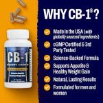 Supragenix CB-1 Weight Gainer Pills 90 Count