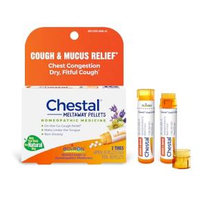 Boiron Chestal Cough Relief Pellets - 160 Count