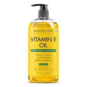Majestic Pure 100% Pure Vitamin E Oil 8 Fl Oz