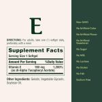 Nature's Bounty Vitamin E Softgels, 400 IU, 120 Count
