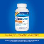 Calcium Citrate with Vitamin D3 Tablets, 200 Count