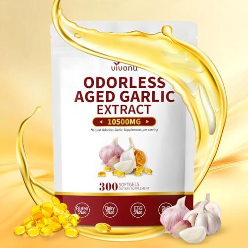 VivoNu Aged Garlic Extract Capsules for Heart Health
