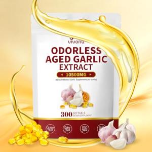 VivoNu Aged Garlic Extract Capsules for Heart Health