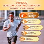 VivoNu Aged Garlic Extract Capsules for Heart Health