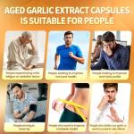 VivoNu Aged Garlic Extract Capsules for Heart Health