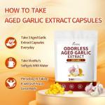VivoNu Aged Garlic Extract Capsules for Heart Health