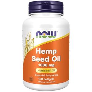 NOW Foods Hemp Seed Oil 1,000 mg Softgels