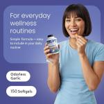 NaturaLife Labs Odorless Garlic Softgels - 150 Count