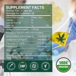 Organic Hemp Oil Capsules for Immune & Sleep Support