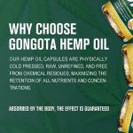 Organic Hemp Oil Capsules for Immune & Sleep Support