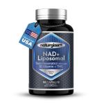 Liposomal NAD+ Supplement for Healthy Aging - 120 Capsules