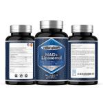 Liposomal NAD+ Supplement for Healthy Aging - 120 Capsules