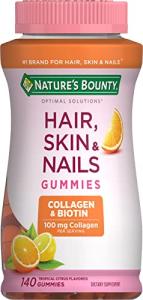 Nature's Bounty Biotin & Collagen Citrus Gummies