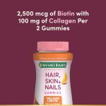 Nature's Bounty Biotin & Collagen Citrus Gummies