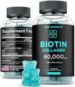 Biotin & Collagen Gummies for Hair, Skin, Nails