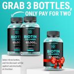 Biotin & Collagen Gummies for Hair, Skin, Nails