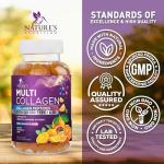 Collagen Peptides Gummies with Biotin for Hair & Skin