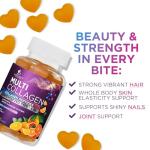 Collagen Peptides Gummies with Biotin for Hair & Skin