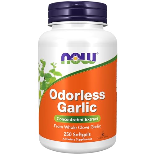 NOW Foods Odorless Garlic Extract 250 Softgels