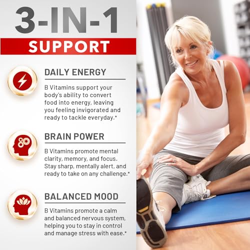 Divine Bounty Super B Complex Vitamins - 90 Capsules
