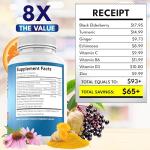 8 in 1 Immune Support Supplement with Echinacea