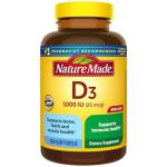 Nature Made Vitamin D3 1000 IU - 300 Softgels
