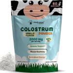 Vanilla Colostrum Powder 2000mg for Gut Health