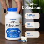 Nutricost Colostrum 1000mg, 120 Capsules