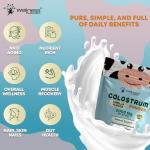 Vanilla Colostrum Powder 2000mg for Gut Health