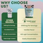 Vanilla Colostrum Powder 2000mg for Gut Health