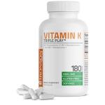 Triple K Complex: K1, K2 MK7 & MK4, 180 Capsules