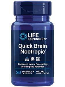 Life Extension Quick Brain Nootropic 30 Capsules