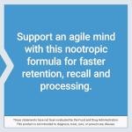 Life Extension Quick Brain Nootropic 30 Capsules