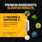 ONNIT Alpha Brain Cognitive Support Capsules, 30 Count