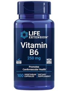 Life Extension Vitamin B6, 250 mg, 100 Capsules