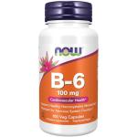 NOW Foods Vitamin B-6 100 mg Veg Capsules
