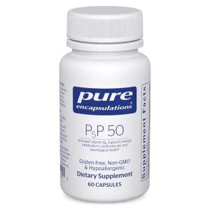 Pure Encapsulations P5P 50 Vitamin B6 Capsules