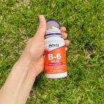 NOW Foods Vitamin B-6 100 mg Veg Capsules